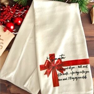 Dear Santa Let Me Explain Hand/Kitchen Towel